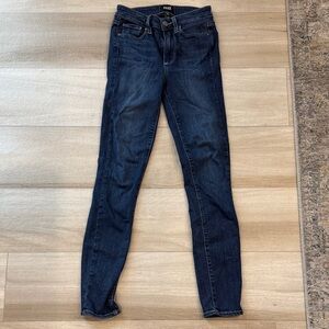 PAIGE Deep Blue Skinny Jeans